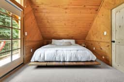 Lake Front Retreat Cabin King Suite Bunk Loft View - Image 5